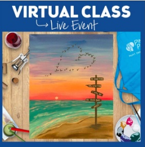 VIRTUAL EVENT! PAINT AT HOME!